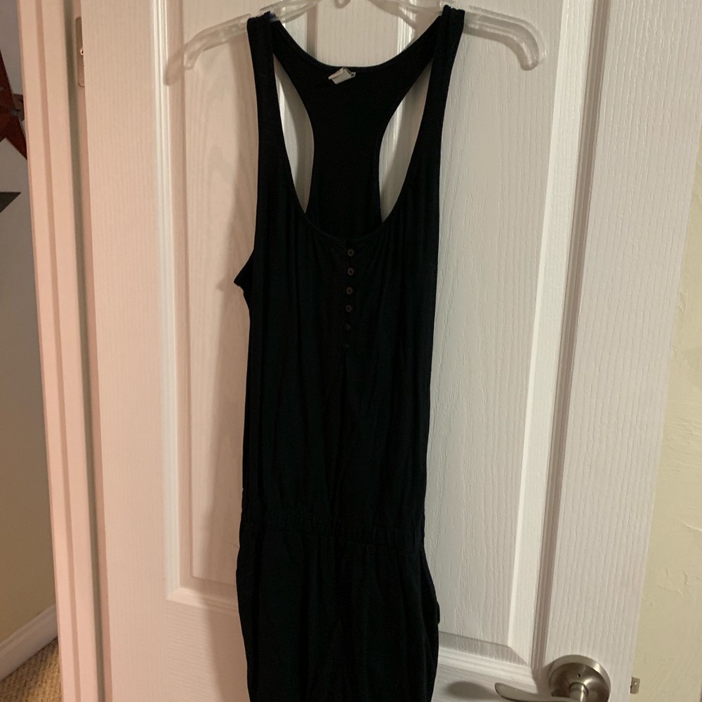 Old Navy short black race back dress